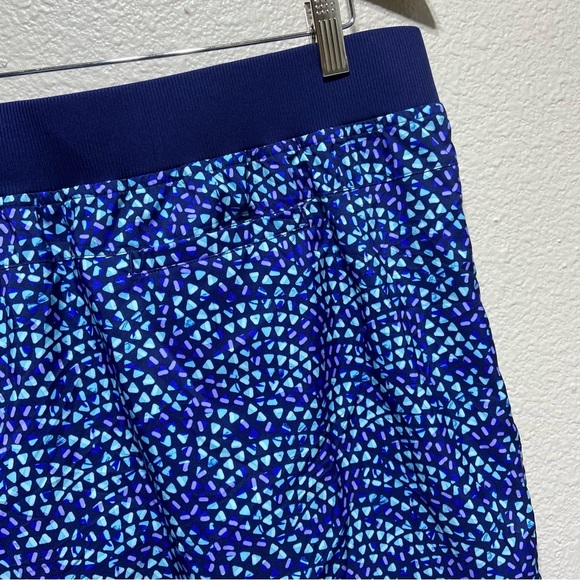 Cypress Club Blue Geometric Golf Skort Size Large - Picture 6 of 10